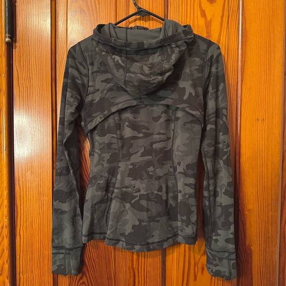 Lululemon Hooded Define Jacket *Nulu - Incognito Camo Multi Gator Green - Picture 7 of 14